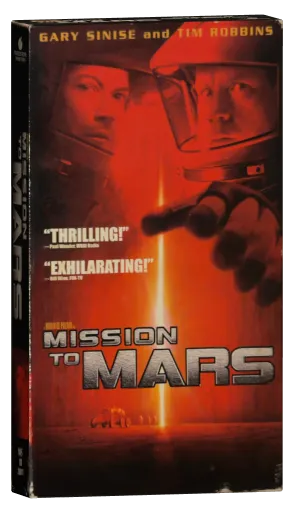Mission to Mars VHS, Touchstone Home Video