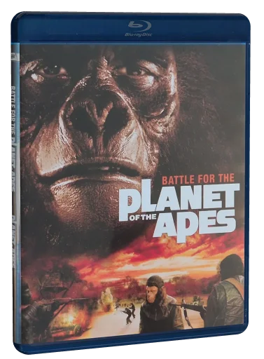 Battle for the Planet of the Apes Blu-ray cover