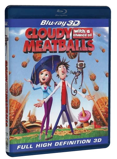 Cloudy with a Chance of Meatballs Blu-ray, Sony Pictures Home Entertainment