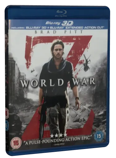 World War Z Blu-ray, Paramount Home Entertainment