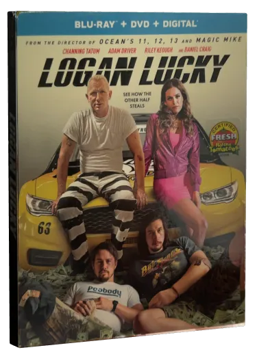 Logan Lucky Blu-ray, Universal