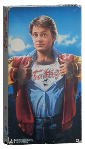 Teen Wolf VHS, Paramount Home Video