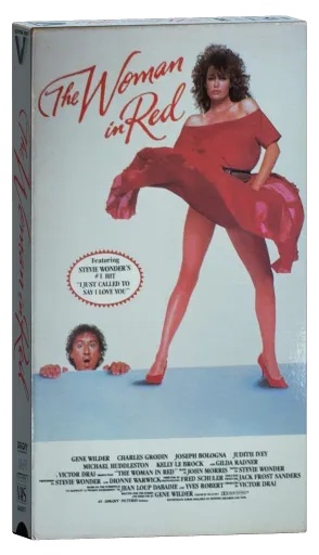The Woman in Red VHS, Vestron Video