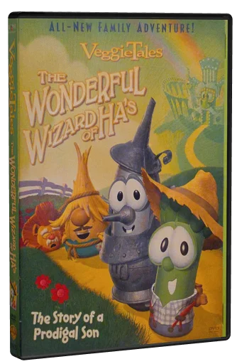 VeggieTales: The Wonderful Wizard of Ha's DVD cover