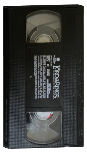 The Lord of the Rings: The Fellowship of the Ring VHS, New Line Home Entertainment