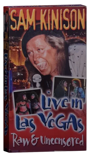 Sam Kinison: Live in Las Vegas VHS cover