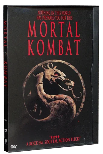 Mortal Kombat DVD, New Line Home Entertainment