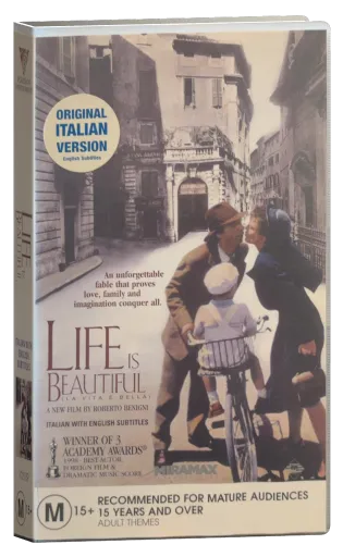 Life Is Beautiful VHS, Roadshow Entertainment