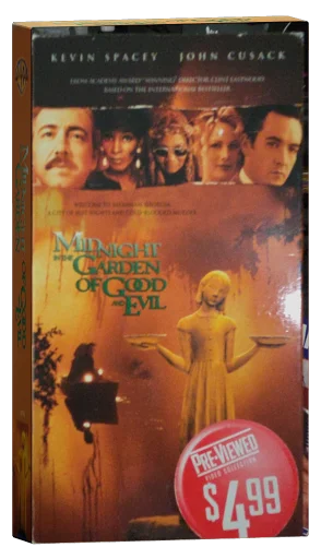 Midnight in the Garden of Good and Evil VHS, Warner Bros. Pictures