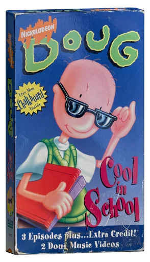 Doug: Cool in School VHS cover