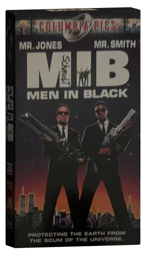 Men in Black VHS, Columbia TriStar Home Video