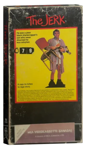 The Jerk VHS, MCA Videocassette Inc.