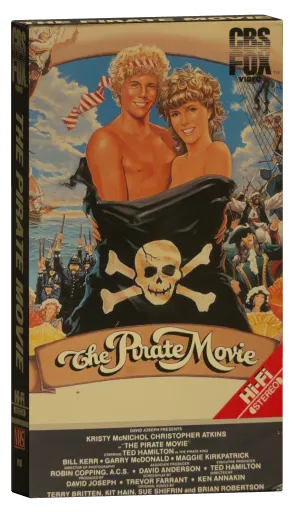 The Pirate Movie VHS cover