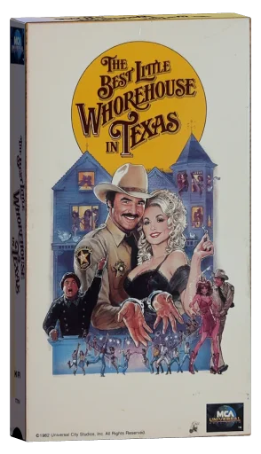 The Best Little Whorehouse in Texas VHS, MCA Home Video