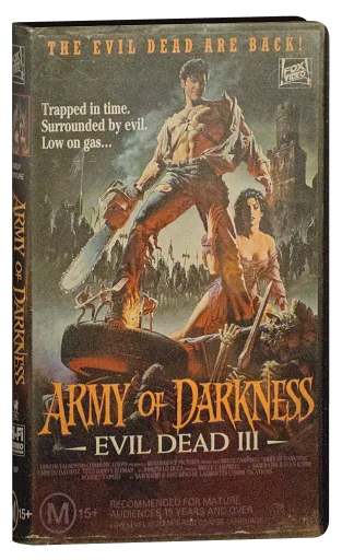 Army of Darkness VHS, Fox Video