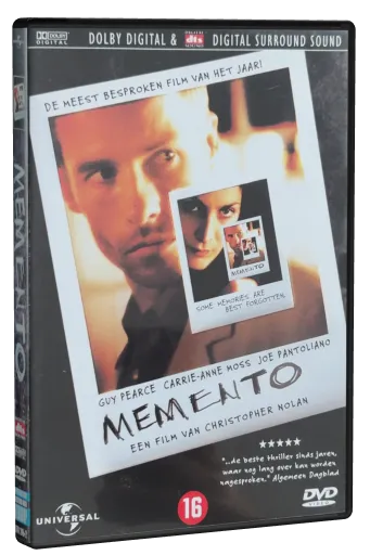 Memento DVD, Universal Studios Home Video