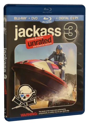 Jackass 3 Blu-ray, Paramount Pictures Home Entertainment