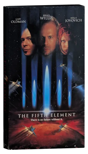 The Fifth Element VHS, Columbia Pictures