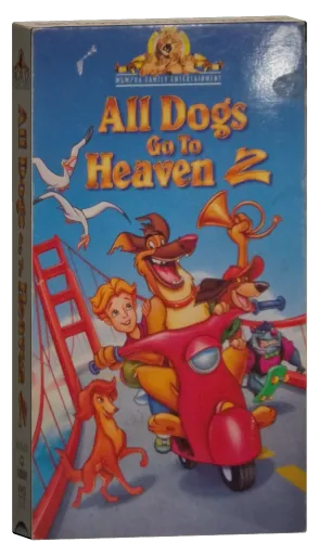 All Dogs Go to Heaven 2 VHS, MGM Home Video