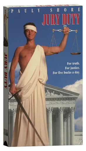Jury Duty VHS cover