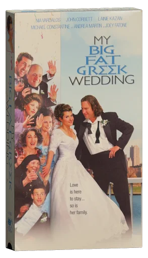 My Big Fat Greek Wedding VHS, HBO