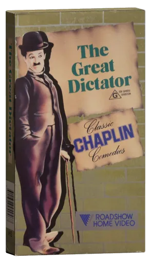 The Great Dictator VHS, Roadshow Home Video