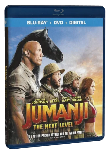 Jumanji: The Next Level Blu-ray, Sony Pictures Home Entertainment
