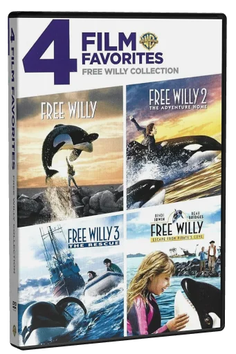 4 Film Favorites: Free Willy Collection DVD, Warner Bros