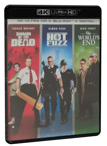 The Ultimate Three Flavors Cornetto Trilogy 4K-UHD, Universal Studios Home Video