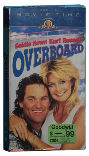Overboard VHS, MGM/UA Home Video