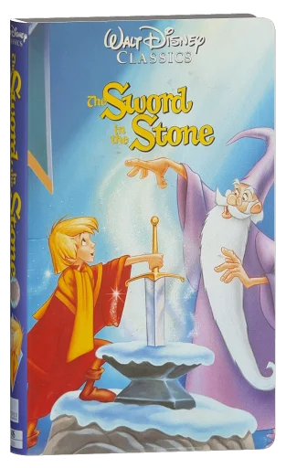 The Sword in the Stone VHS, Walt Disney Home Video