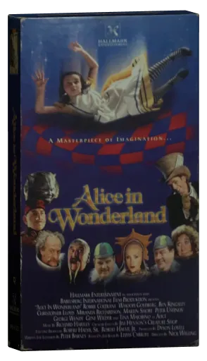 Alice in Wonderland VHS, Hallmark Home Entertainment