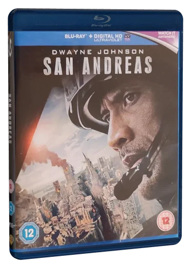 San Andreas Blu-ray, Warner Bros. Home Entertainment