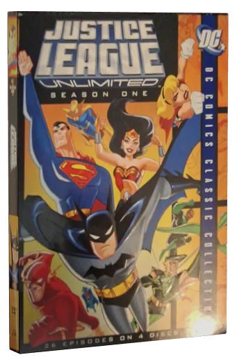 Justice League Unlimited DVD, Warner Home Video