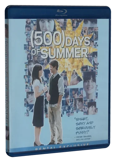 (500) Days of Summer Blu-ray cover