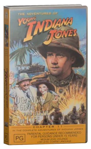 The Adventures of Young Indiana Jones VHS, Paramount Home Entertainment