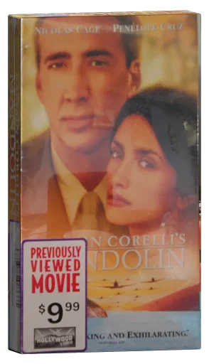 Captain Corelli's Mandolin VHS, Universal