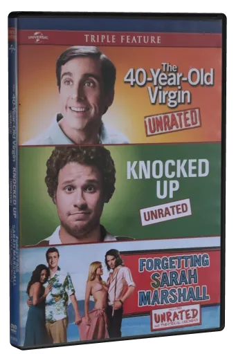 Knocked Up / The 40 Year Old Virgin / Superbad DVD, Universal Studios Home Entertainment