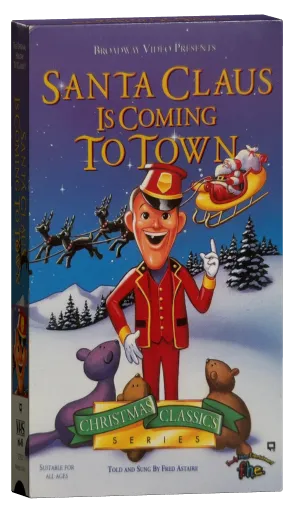 Santa Claus Is Comin' to Town VHS, Family Home Entertainmart (F.H.E.)