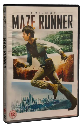 Maze Runner Trilogy 1-3 DVD cover