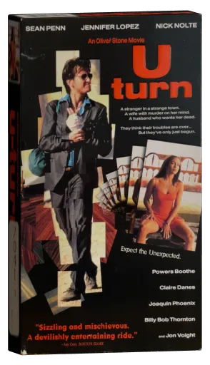 U Turn VHS, Columbia TriStar Home Video