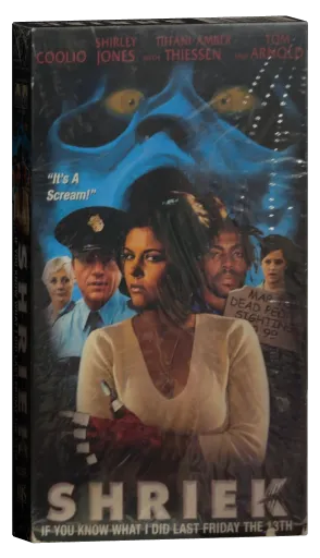 Shriek If You Know What I Did Last Friday the Thirteenth VHS, Lions Gate Films