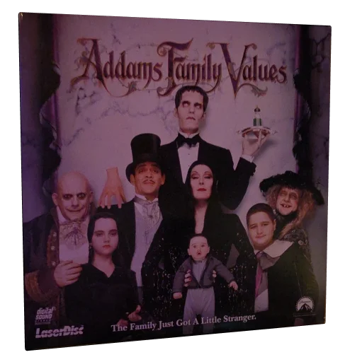 Addams Family Values Laserdisc, Paramount Pictures