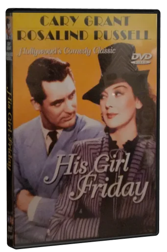 His Girl Friday DVD, Alpha Video Distributors