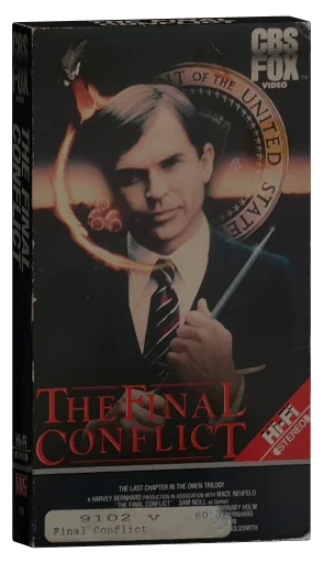 The Final Conflict VHS, CBS/FOX Video