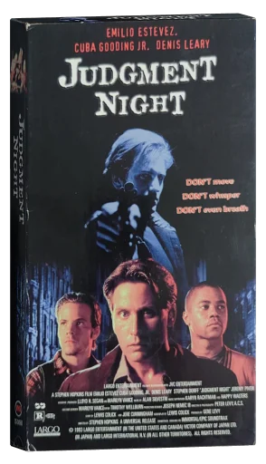 Judgment Night VHS, GoodTimes Home Video