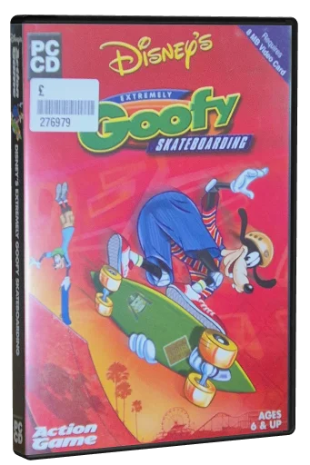 Disney's Extremely Goofy Skateboarding DVD cover