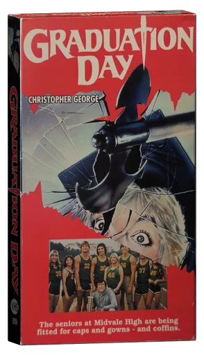 Graduation Day VHS, GoodTimes Home Video