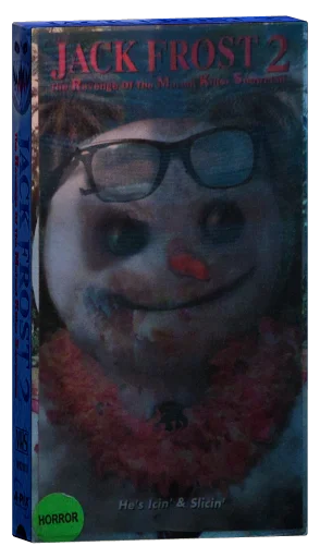 Jack Frost 2: The Revenge of the Mutant Killer Snowman VHS, A-Pix Entertainment