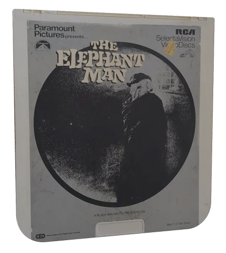 The Elephant Man CED, RCA SelectaVision VideoDiscs
